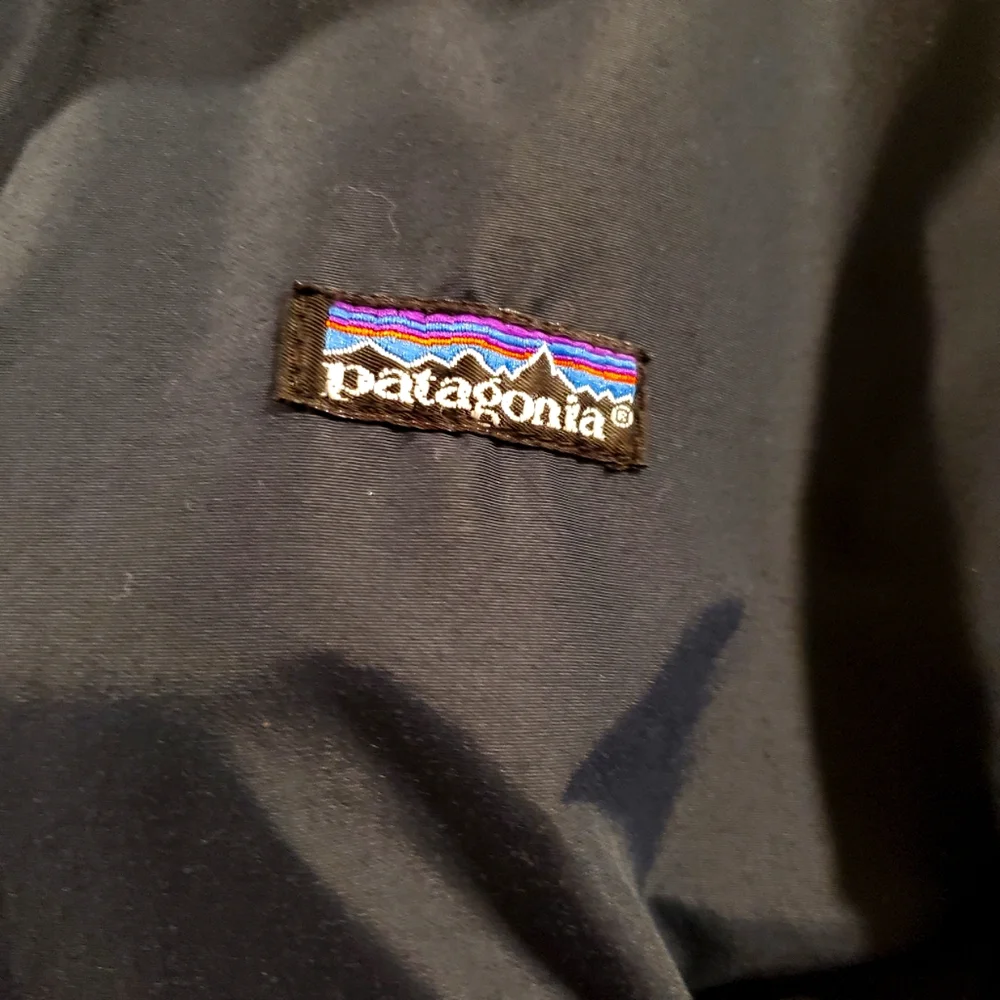 Patagonia Black Vintage Bomber Jacket